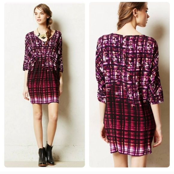 Anthropologie Dress with Dolman Sleeves - Picture 1 of 6